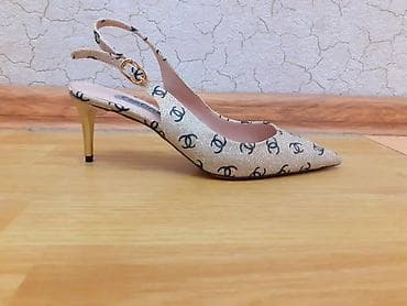 Туфли: Туфли, Размер: 36, цвет - Бежевый, Новый — 2