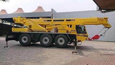 Avtokran xidməti 40 ton. 40 tonluq avtokran icarəyə verilir. Kran