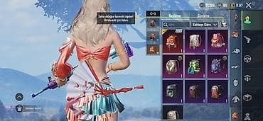 PUBG Mobile hesabı – zəngin kosmetik kolleksiya və resurslar -