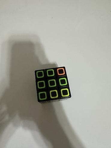 rubik kubu: Rəngli 3x3 Rubik kubu - Klassik 3x3 mexanizm, rahat fırlanma üçün — 4