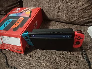 PS5 (Sony PlayStation 5): Nintendo switch oled. Ideal veziyyetdedir. Hec bir problemi yoxdu — 2