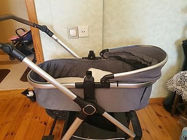 Детские электрокары: Классическая прогулочная коляска, Kidilo, Б/у, Возраст: <1 месяца — 1