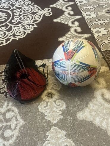 купить футбольный мяч: Futbol dəsti - 1 ədəd futbol topu: çoxrəngli naxışlı dizayn, 32 — 1