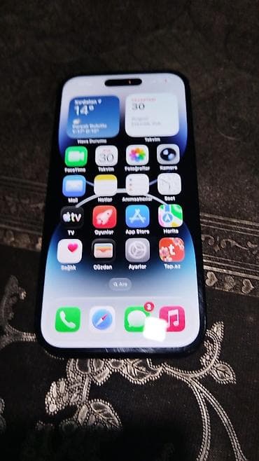 iphone 13 mini: IPhone 14 Pro, 256 GB, Qara, Face ID — 3