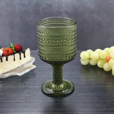 qədimi qab: Qədəhlər, Şüşə, 6 ədədli dəst — 11