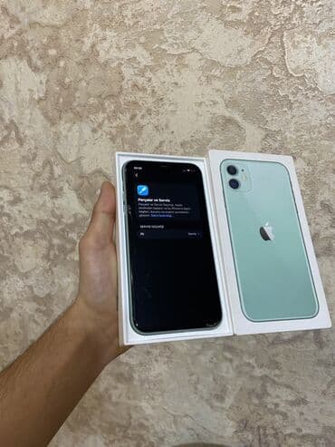 домашний телефон: IPhone 11, 64 ГБ, Зеленый, Face ID — 5