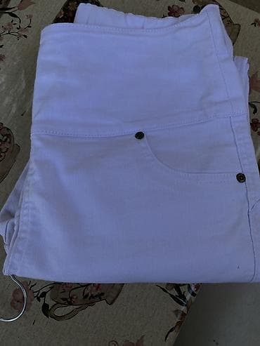 en ucuz siqaret: Şalvar, Zara, L, rəng - Ağ — 5