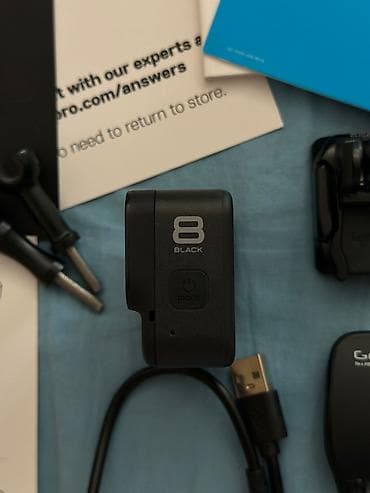 Техника и электроника: Go pro 8 Hero Black Sadəcə ilk dəfə alınan zaman açılıb istifadə — 4
