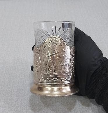 yaq qabi: Stəkanlar, Şüşə, 6 ədədli dəst, SSRİ — 6