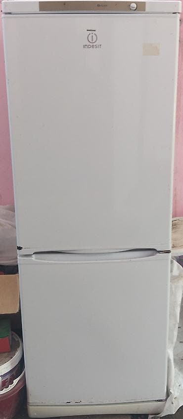 Б/у 2 двери Indesit Холодильник Продажа, цвет - Белый — 2