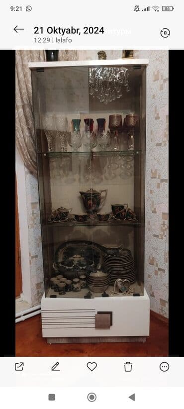 cex fara: Nahar dəsti, rəng - Mavi, Farfor — 5