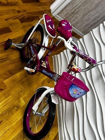 Велосипеды: Uşaq velosipedi – “Kids Pilot” temalı, qızlar üçün dizayn — 4