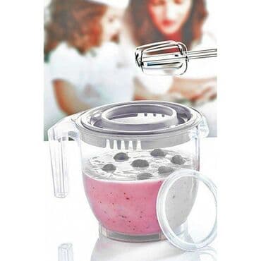 2 reqem tortu: Mikser qabı
Tutum:2.2 lt — 2