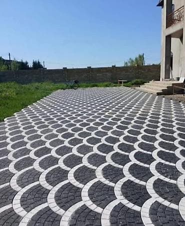 Ev və bağ: Dekorativ bardür və tamet - Material: vibro-press texnologiyası ilə — 8