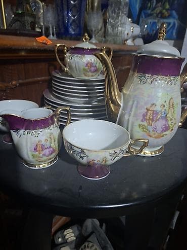 sud separatoru: Çay dəsti, rəng - Ağ, Farfor, Yaponiya — 2