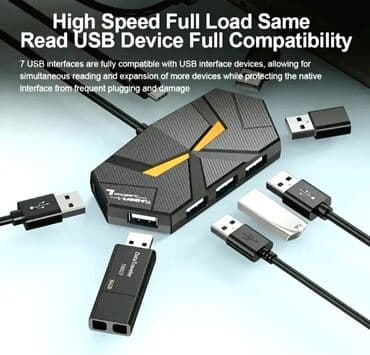 Çoxfunksiyalı KART OXUYUCU ADAPTERİ. SD, TF, CF kartları, eləcə də — 9