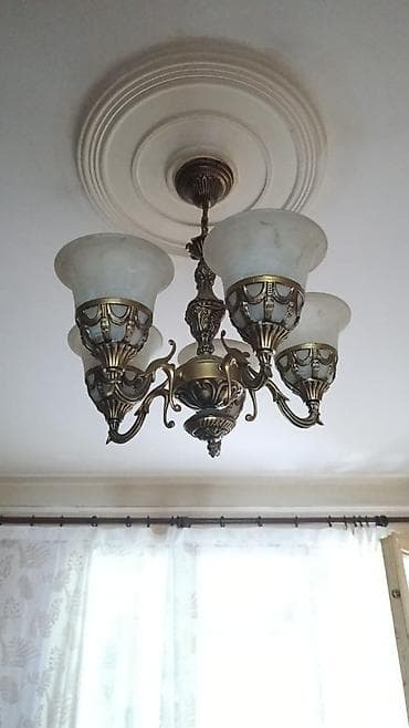 lan: Çılçıraq, 5 lampa, Metal — 1