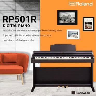 roland em 2000: Roland elektron piano Model: RP501R •SuperNATURAL Piano — 1