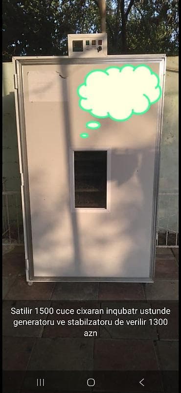 Moyka avadanlığı: Böyük tutumlu yumurta inkubatoru - Elektriklə işləyən, üst hissədə — 6