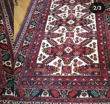 antik mebellər: Xalça – əl işidir, ənənəvi Qafqaz (Şirvan üslubuna yaxın) naxışları — 3