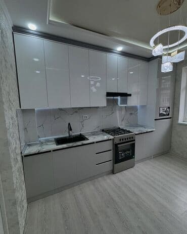 кухонный мебель: Sifarişlə mətbəx dəsti, Özü çəkən petlələr, Sadə laminat, Kredit yoxdur, Pulsuz çatdırılma — 3