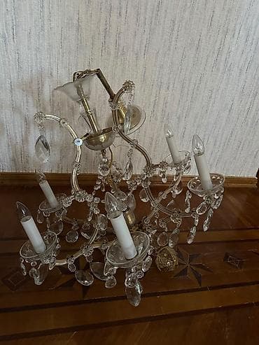 sam: Çılçıraq, 10 və daha çox lampa, Şüşə — 3