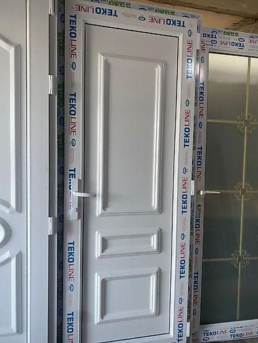 qapi bezeyi: Yeni Plastik qapı Çərçivə ilə, Zəmanətli, Ödənişli quraşdırma, Ünvandan götürmə — 2