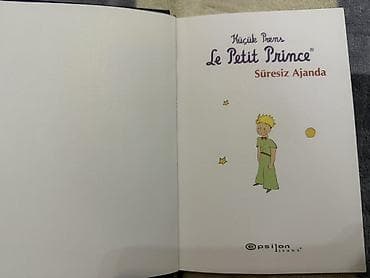 3d defter: Məhsul: “Küçük Prens – Le Petit Prince” Süresiz Ajanda (Epsilon — 5