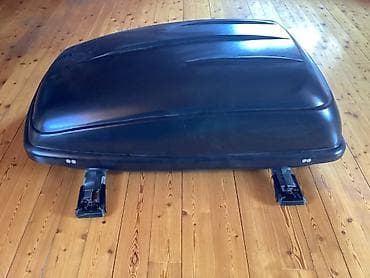 Avtomobil üçün dam baqaj qutusu - Rəng: qara - Korpus: möhkəm — 2