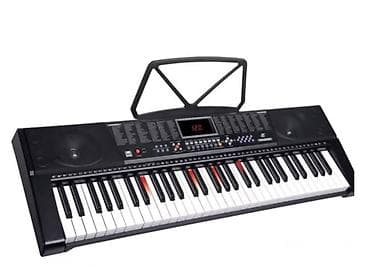 solobar 16k: MK-2108 61-Key Lighting Electronic Keyboard - 61 işıqlanan klaviş — 1