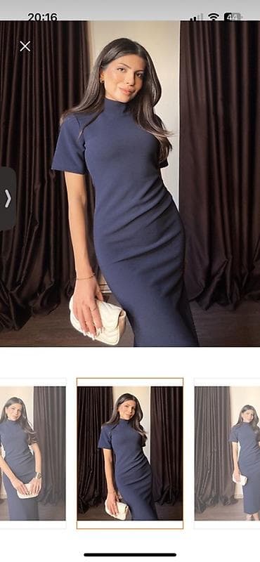 Повседневное платье, Миди, Zara, XS at lalafo.az Повседневное платье, Миди, Zara, XS