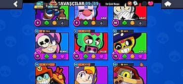 hamilə: Brawl Stars hesabı – tam dolu, yüksək göstəricilərlə - Profil adı — 9