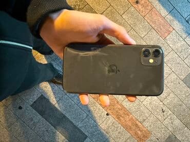 irşad telecom iphone 11 128gb: IPhone 11, Qara, Face ID — 2