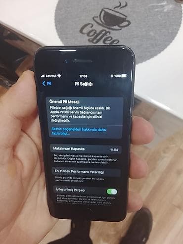 iphone 4s telefon: IPhone 7, 32 GB, Qara, Barmaq izi, Face ID — 4