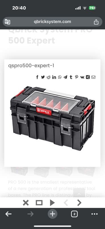 usta alet cantasi: QBRICK Alət Cantasi Orginal funksiyali profsanal canta — 3