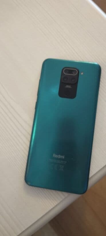redmi not 9 islenmis: Redmi Note 9, 64 ГБ, цвет - Зеленый, Две SIM карты — 1
