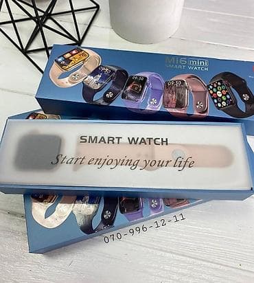 smart box: M16 mini Smart saat. Yeni Apple Watch 6 seriyasının tam birə-bir — 2