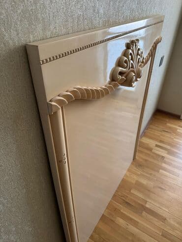 столы из натурального дерева: Новый, Прямой ТВ стенд, Без полок, Деревянный, Турция — 2