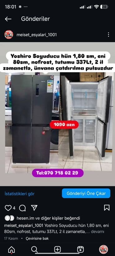 shivaki soyuducu: Soyuducular anbardan satiş.WhatsaApp-a yazin.Modellərin qimətlərini — 55