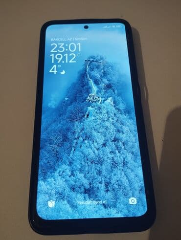 avtomobil şuşələrinin satışı: Redmi Note 11, 128 GB, rəng - Qara, Qırıq — 1