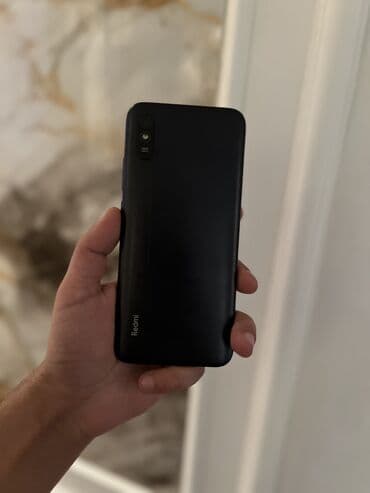 redmi telefonu: Redmi 9A, 32 ГБ, цвет - Черный, Отпечаток пальца, Face ID — 6