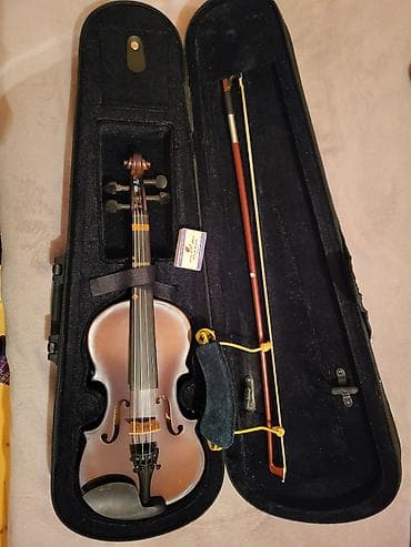 Yeni başlayanlar üçün skripka dəsti - Tam dəst: skripka, qəfəsli yay — 1