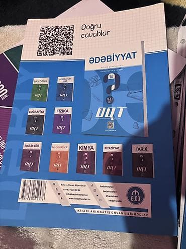 3d defter: Məhsul: Hədəf Nəşrləri – DQT (Dərsi Qiymətləndirmə Testləri) — 4