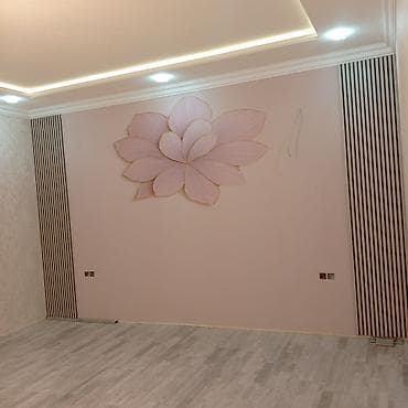 Vinil divar kağızı, oboy: Divar kagizin vurulmasi .Ve Menzilin sifirdan tam işlenmesi buyurun — 6