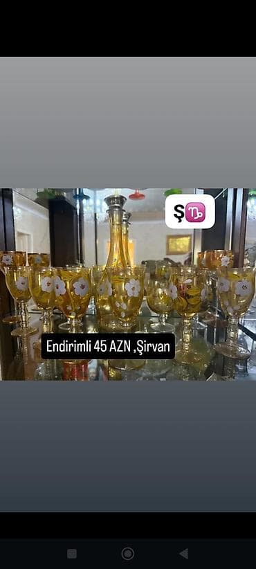 Rəng - Qızılı, Şüşə