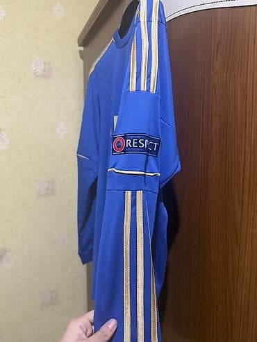 Kişi geyimləri: Futbolka, Adidas, M, rəng - Mavi — 2