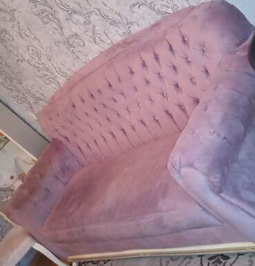 Divanlar: Divan, İşlənmiş, Açılmayan, Bazasız, Vеlur parça, Çatdırılma yoxdur — 1
