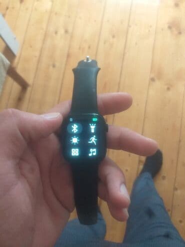 sirqa sekilleri: İşlənmiş, Smart saat, Apple, rəng - Qara — 11