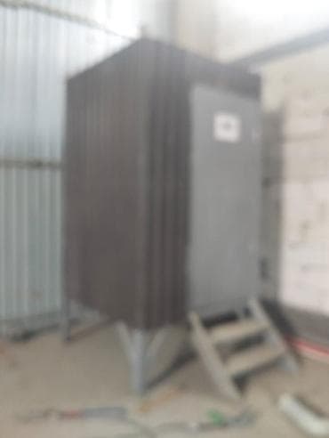 Daşınan metal modul tualet-kabina - Korpus: möhkəm profil karkas və