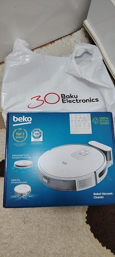 tozsoran robot: Beko Robot Tozsoran Yenidir, istifade olunmayıb. 500 manata alınıb — 3